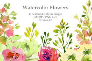 Country Garden Flowers: Fresh Illustrations for Brands