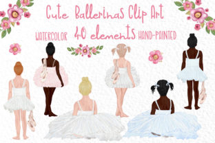 Cute Ballerina Clipart & Illustrations Review