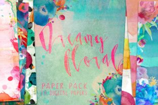 Dreamy Floral Paper Pack Illustrations Review