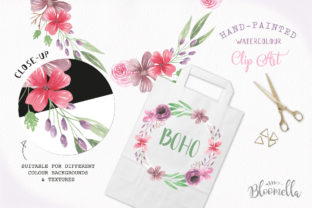 Floral Wreath Bohemian Clipart Illustrations Review