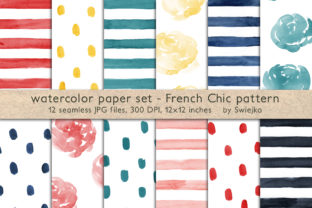 French Chic Backgrounds & Illustrations Review