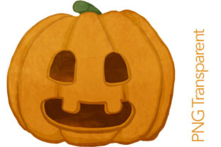 Funny Halloween Pumpkin Clipart & Illustrations