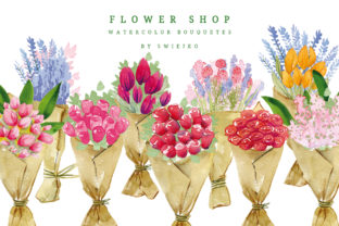 Hand Painted Flowers: Premium Illustrations