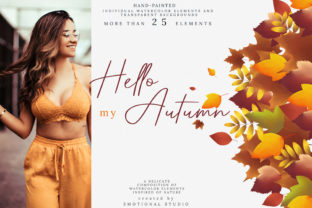 Hello My Autumn Illustrations for Crafters