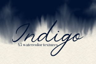 Indigo - 45 Watercolor Textures Review