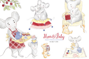 Review: Mother and Me Mouse Woodland Clipart