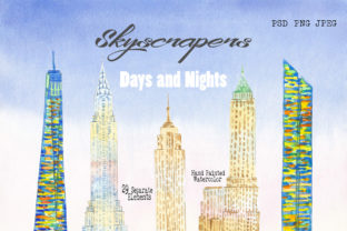 Skyscrapers Days and Nights Clipart Review