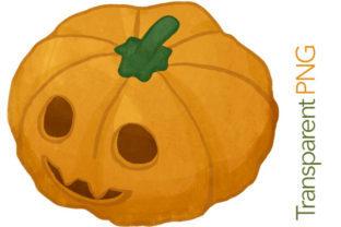 Smiling Vampire Halloween Pumpking Illustrations
