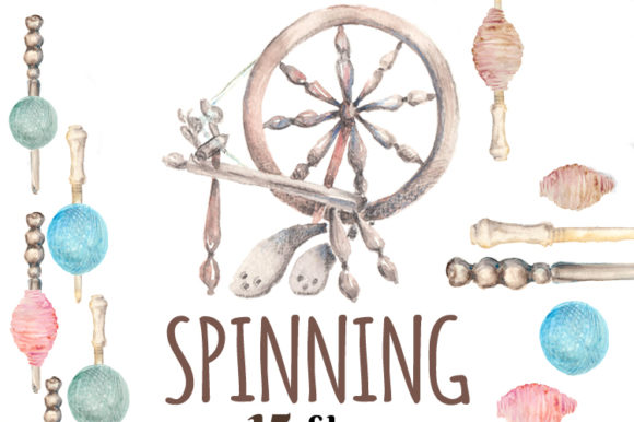 Spinning Yarn: Cozy Illustrations for Crafters