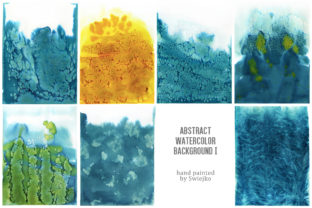 Waterclor Background: Abstract Texture Illustrations